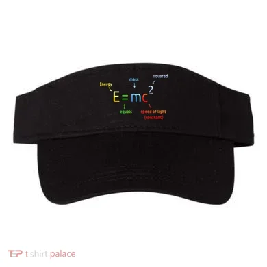 E Equals M C Squared E=Mc2 Science Equation Visor
