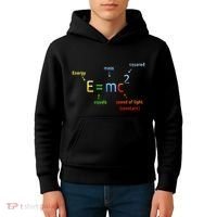 E Equals M C Squared E=Mc2 Science Equation Kids Hoodie thumb 4