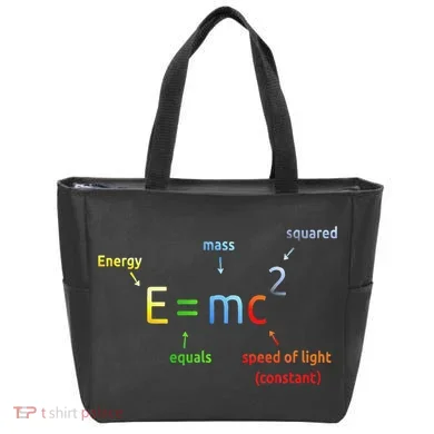E Equals M C Squared E=Mc2 Science Equation Tote Bag