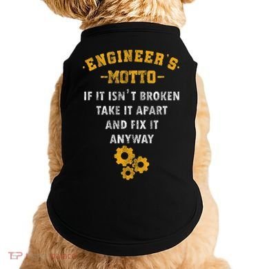 Engineer Engineering Mechanical Profession Electrical Doggie Tank