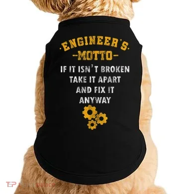 Engineer Engineering Mechanical Profession Electrical Doggie Tank