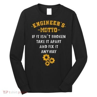 Engineer Engineering Mechanical Profession Electrical Long Sleeve Shirt