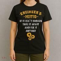 Engineer Engineering Mechanical Profession Electrical T-Shirt thumb 4