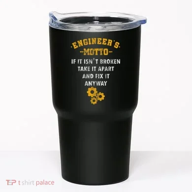 Engineer Engineering Mechanical Profession Electrical Tumbler