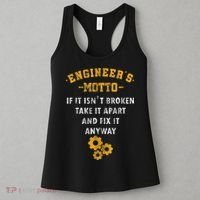 Engineer Engineering Mechanical Profession Electrical Women's Tank Top thumb 3