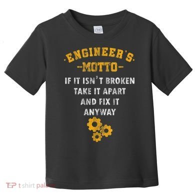 Engineer Engineering Mechanical Profession Electrical Toddler T-Shirt