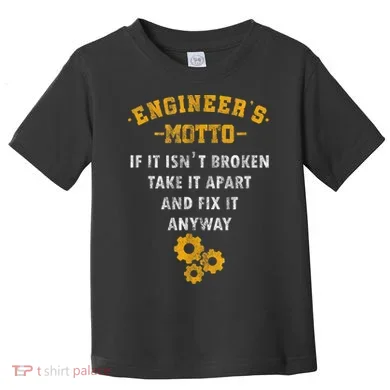 Engineer Engineering Mechanical Profession Electrical Toddler T-Shirt