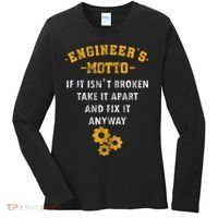 Engineer Engineering Mechanical Profession Electrical Women's Long Sleeve Shirt thumb 0