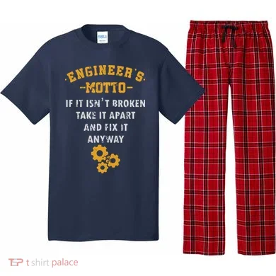 Engineer Engineering Mechanical Profession Electrical Gift Pajama Set