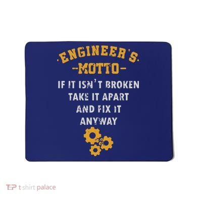 Engineer Engineering Mechanical Profession Electrical Gift Mousepad