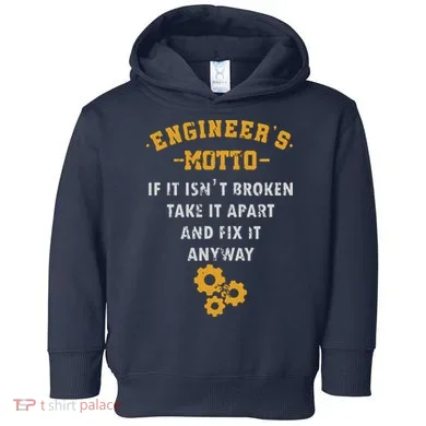 Engineer Engineering Mechanical Profession Electrical Gift Toddler Hoodie