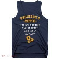 Engineer Engineering Mechanical Profession Electrical Gift Tank Top thumb 0