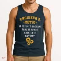 Engineer Engineering Mechanical Profession Electrical Gift Tank Top thumb 3
