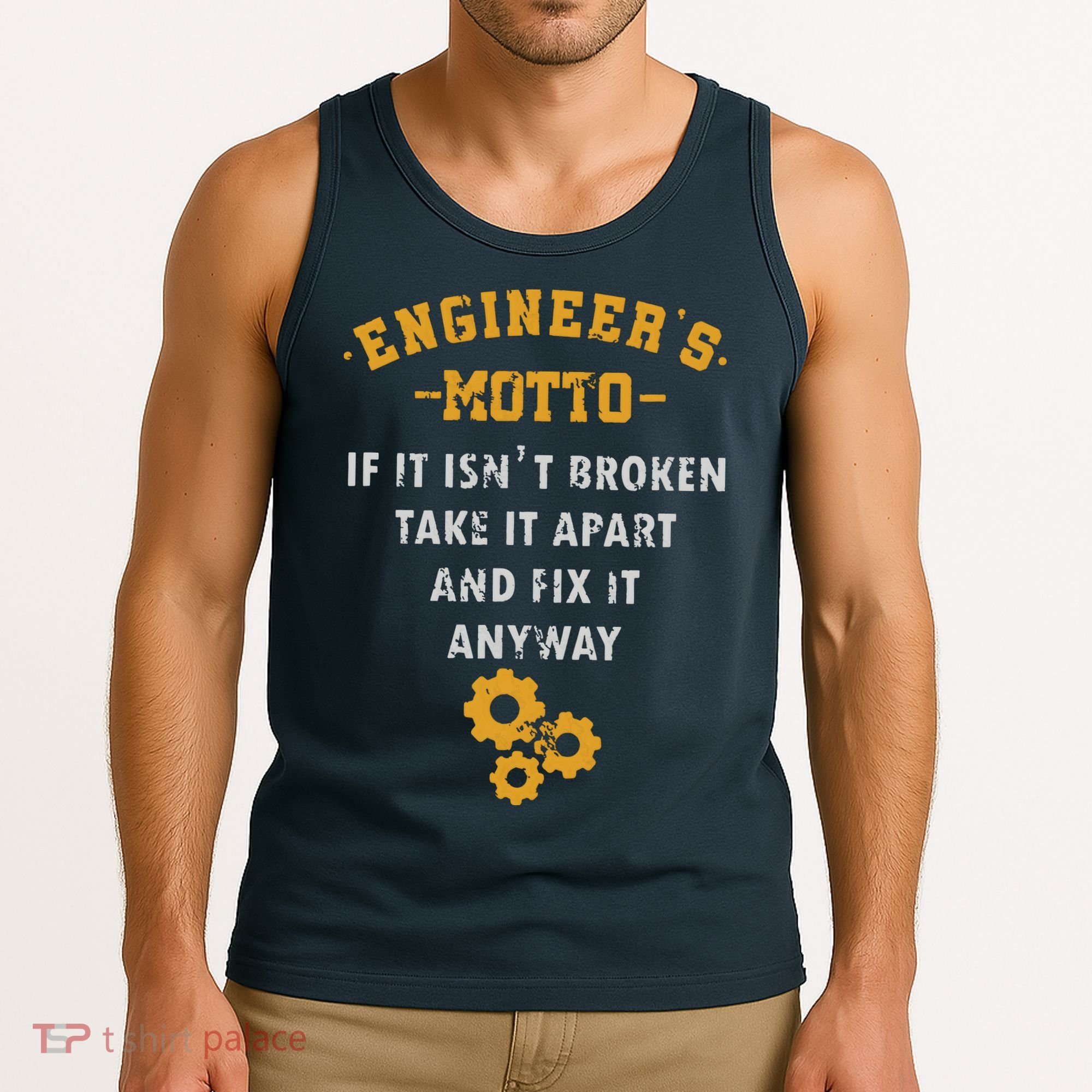 Engineer Engineering Mechanical Profession Electrical Gift Tank Top