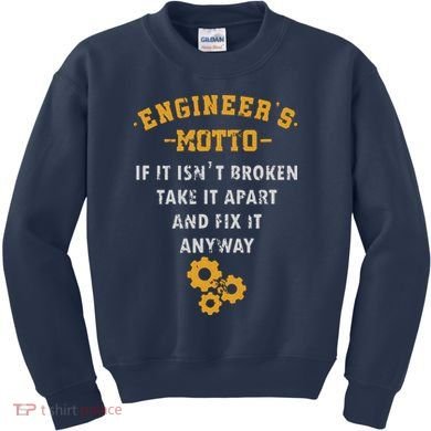 Engineer Engineering Mechanical Profession Electrical Gift Kids Sweatshirt