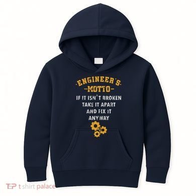 Engineer Engineering Mechanical Profession Electrical Gift Kids Hoodie