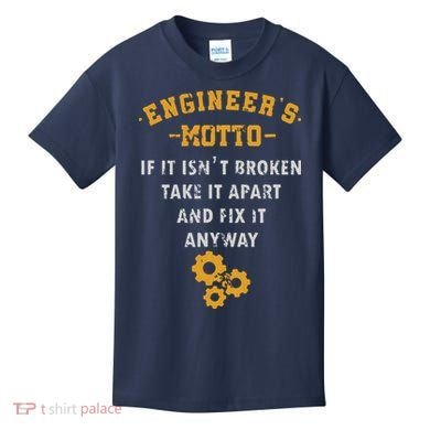 Engineer Engineering Mechanical Profession Electrical Gift Kids T-Shirt