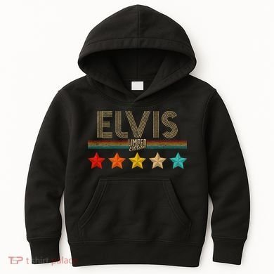 Elvis  Elvis Name Birthday Gift Elvis Kids Hoodie