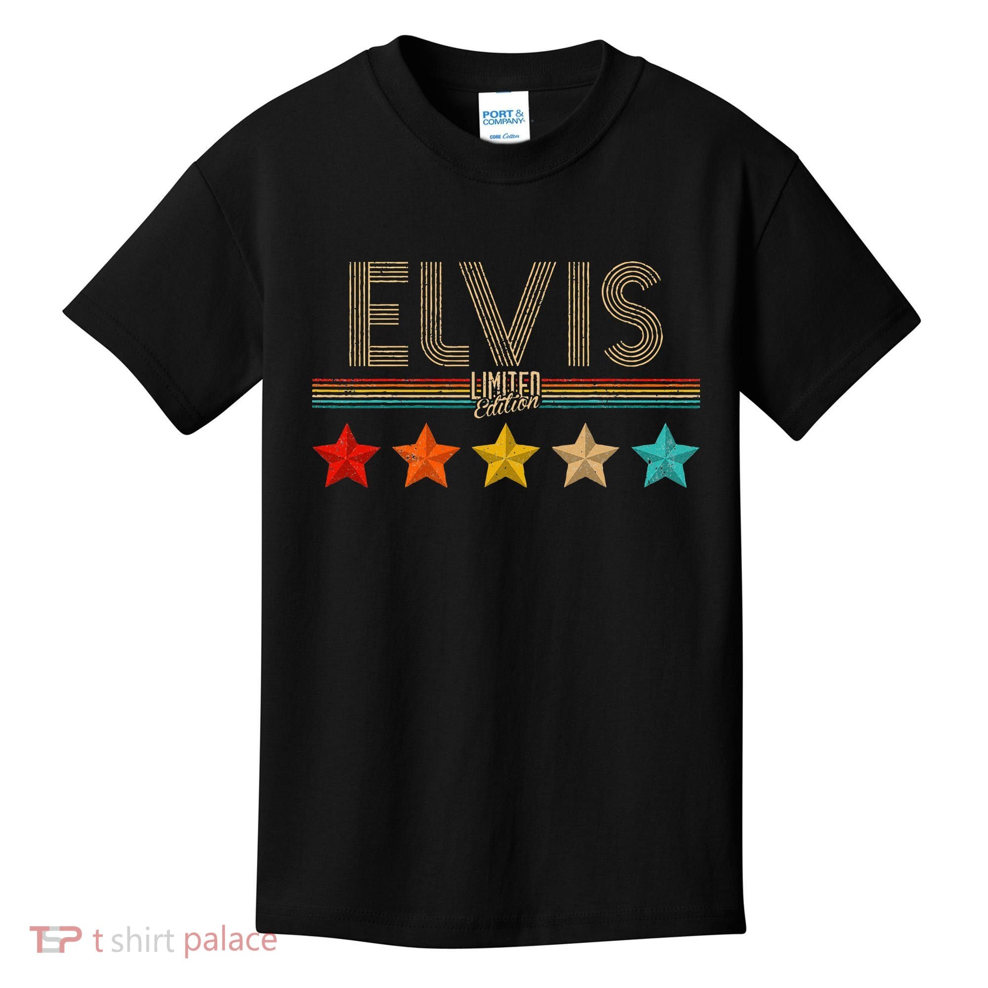 Elvis  Elvis Name Birthday Gift Elvis Kids T-Shirt