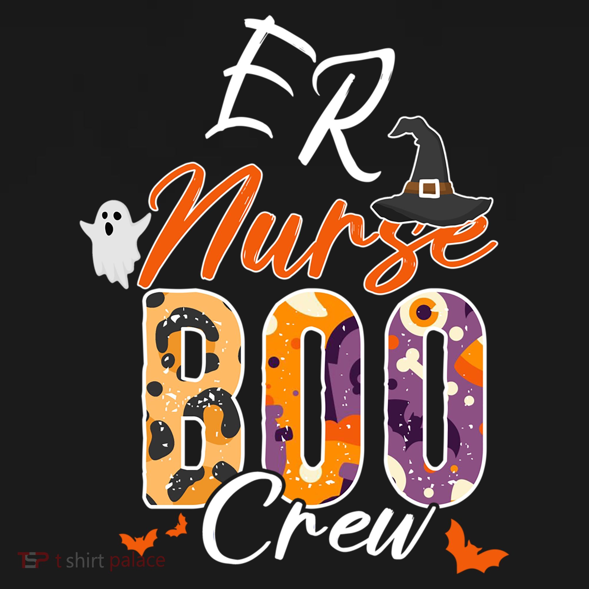 Er Emergency Nurse Boo Crew Funny Medical Squad Gift Ornament