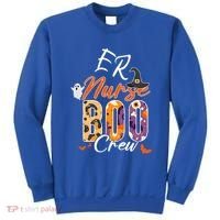Er Emergency Nurse Boo Crew Funny Medical Squad Gift Sweatshirt thumb 0