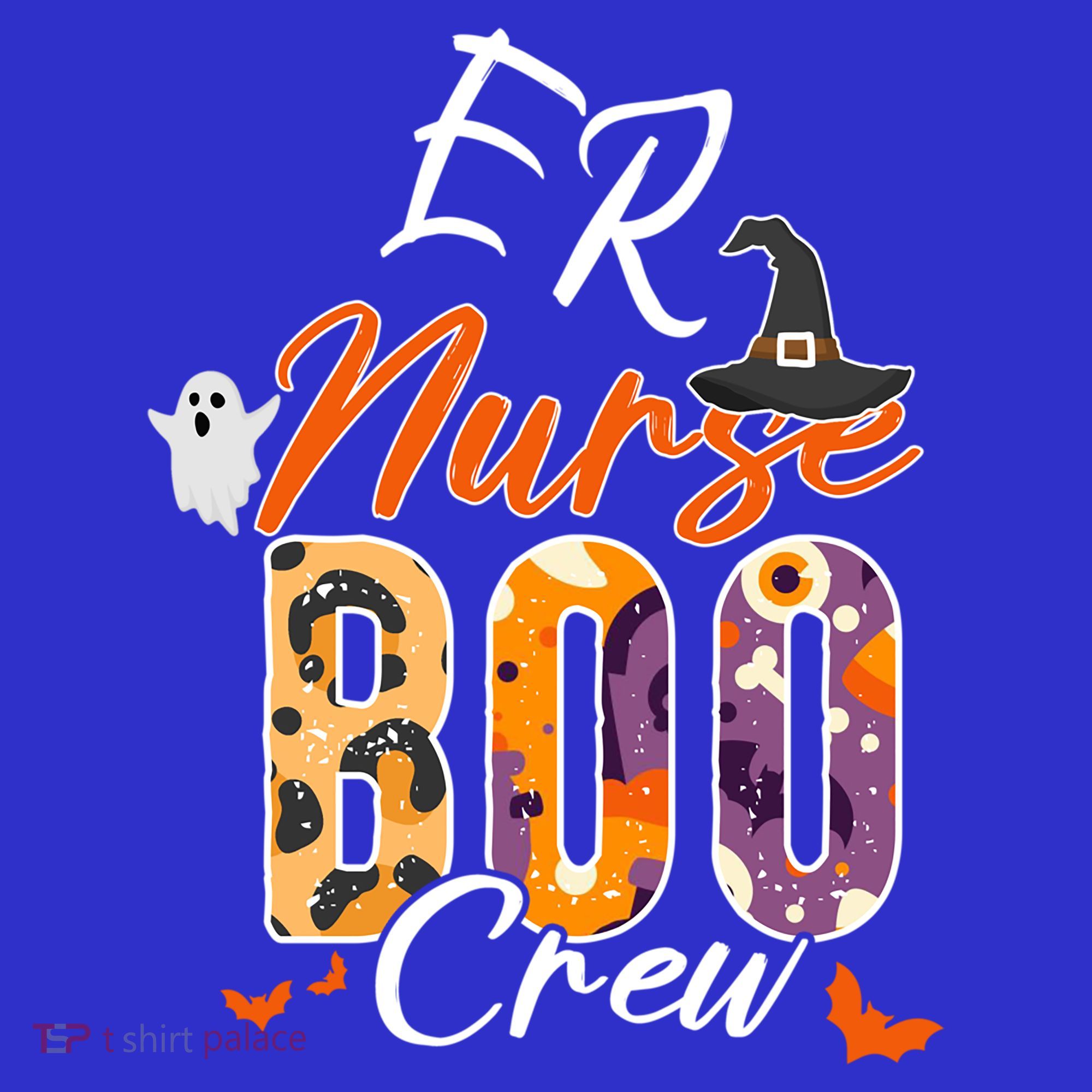 Er Emergency Nurse Boo Crew Funny Medical Squad Gift Sweatshirt