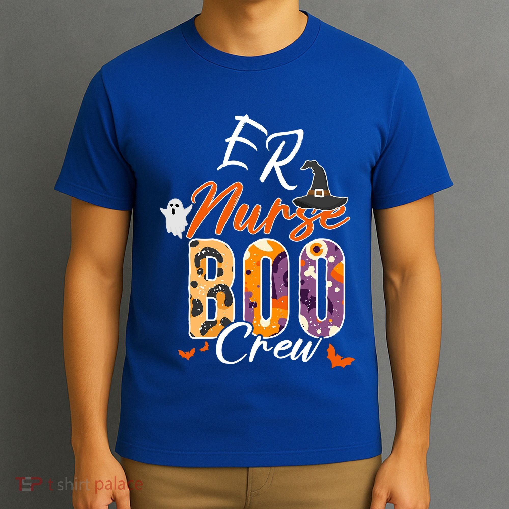 Er Emergency Nurse Boo Crew Funny Medical Squad Gift T-Shirt