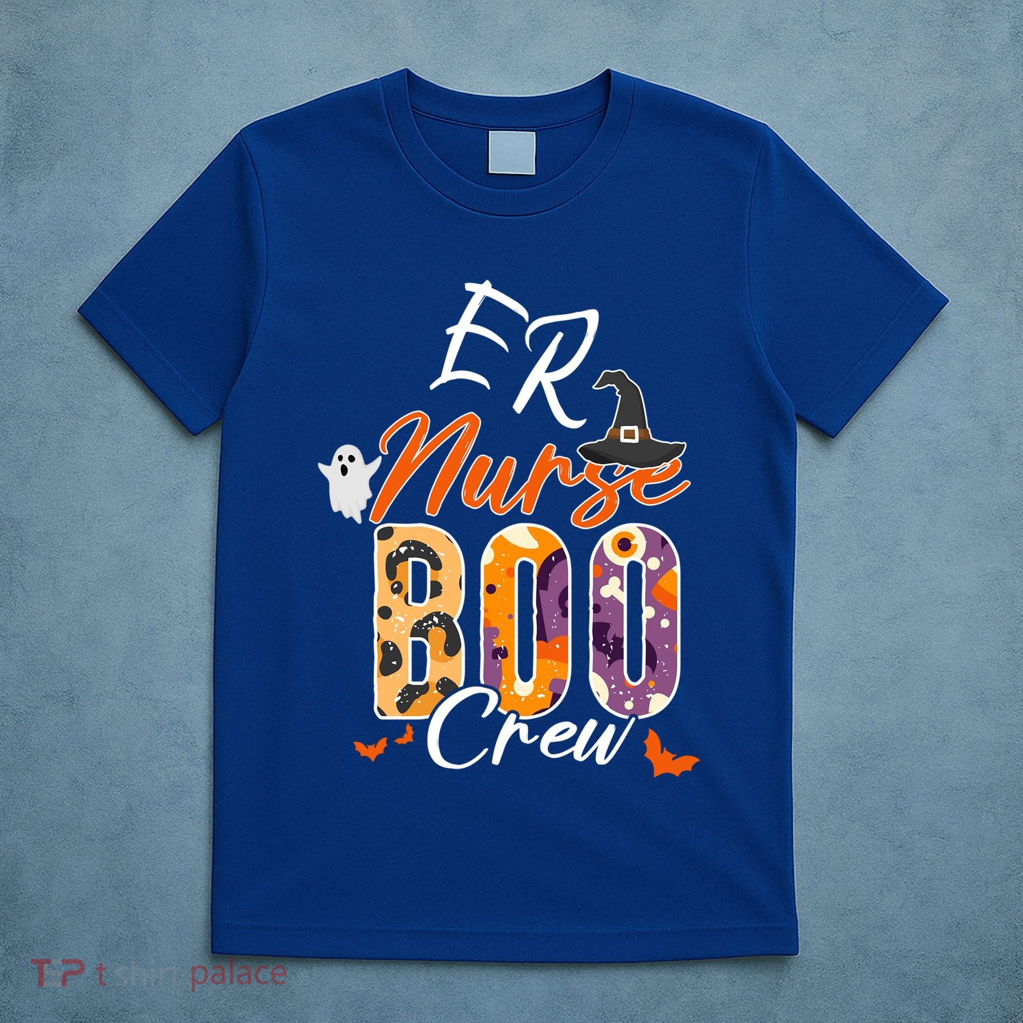 Er Emergency Nurse Boo Crew Funny Medical Squad Gift T-Shirt