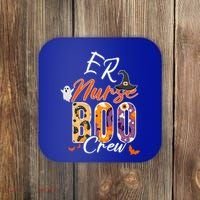 Er Emergency Nurse Boo Crew Funny Medical Squad Gift Coaster thumb 0