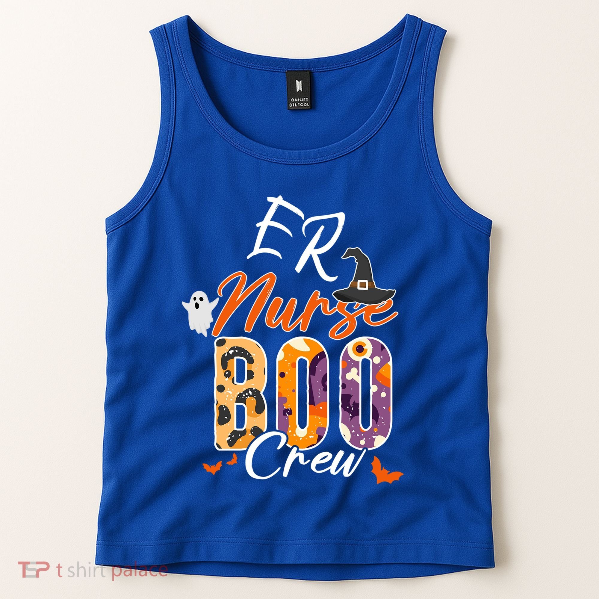 Er Emergency Nurse Boo Crew Funny Medical Squad Gift Tank Top