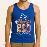 Er Emergency Nurse Boo Crew Funny Medical Squad Gift Tank Top thumb 3