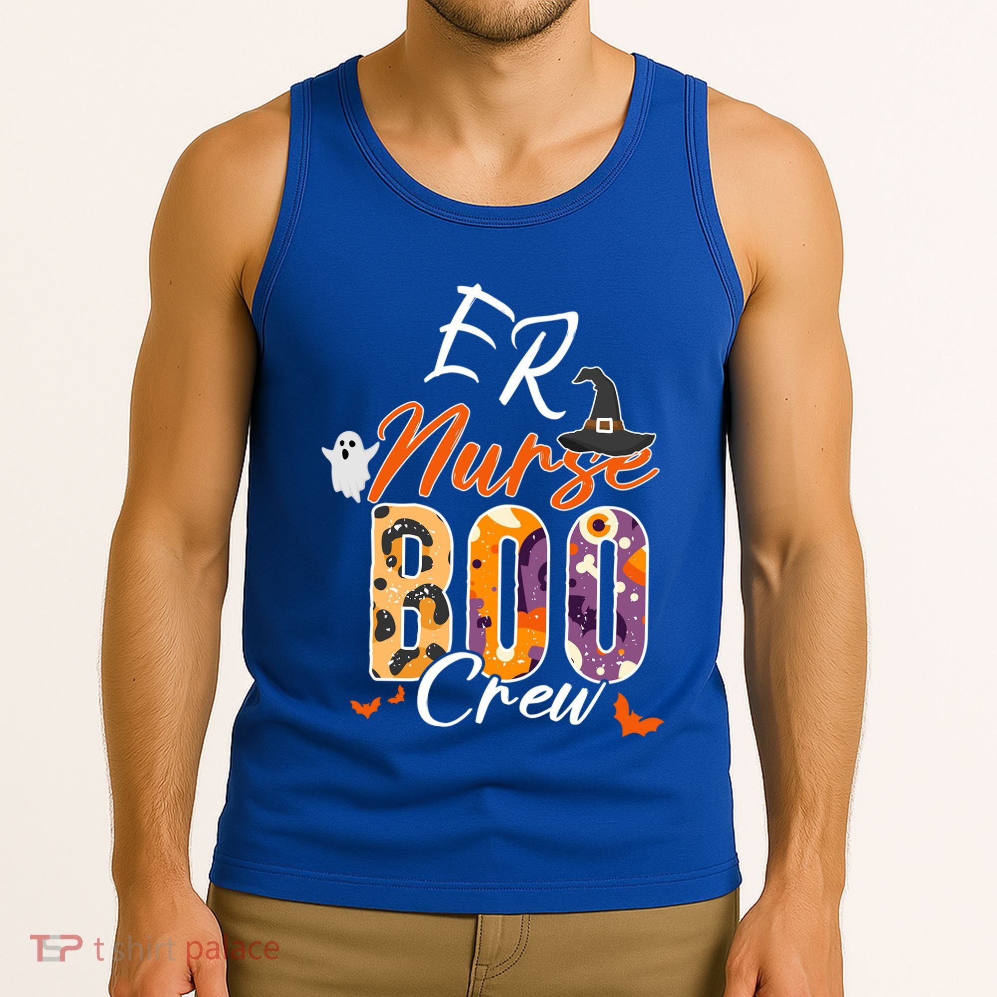 Er Emergency Nurse Boo Crew Funny Medical Squad Gift Tank Top