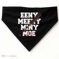 Eeny Meeny Miny Moe Neagan Zombie Killing Walkers Bloody Bat USA-Made Doggie Bandana thumb 0