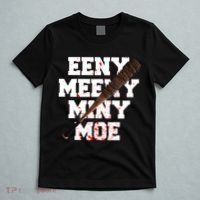 Eeny Meeny Miny Moe Neagan Zombie Killing Walkers Bloody Bat T-Shirt thumb 5