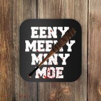 Eeny Meeny Miny Moe Neagan Zombie Killing Walkers Bloody Bat Coaster thumb 0