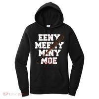 Eeny Meeny Miny Moe Neagan Zombie Killing Walkers Bloody Bat Women's Hoodie thumb 0