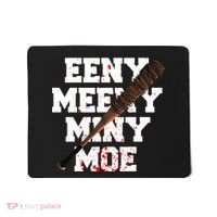 Eeny Meeny Miny Moe Neagan Zombie Killing Walkers Bloody Bat Mousepad thumb 0