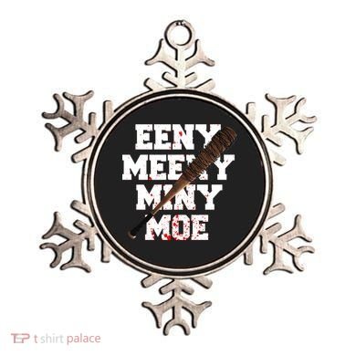 Eeny Meeny Miny Moe Neagan Zombie Killing Walkers Bloody Bat Ornament