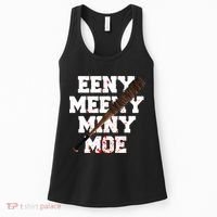 Eeny Meeny Miny Moe Neagan Zombie Killing Walkers Bloody Bat Women's Tank Top thumb 0