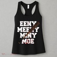 Eeny Meeny Miny Moe Neagan Zombie Killing Walkers Bloody Bat Women's Tank Top thumb 3