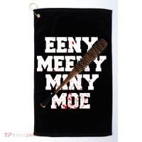 Eeny Meeny Miny Moe Neagan Zombie Killing Walkers Bloody Bat Golf Towel thumb 0