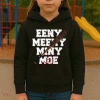 Eeny Meeny Miny Moe Neagan Zombie Killing Walkers Bloody Bat Kids Hoodie thumb 3