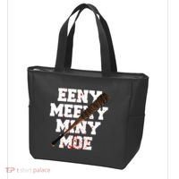 Eeny Meeny Miny Moe Neagan Zombie Killing Walkers Bloody Bat Tote Bag thumb 3