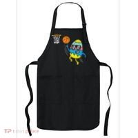 Easter Egg Playing Basketball Cute Sports Apron thumb 0