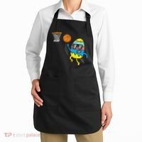 Easter Egg Playing Basketball Cute Sports Apron thumb 2