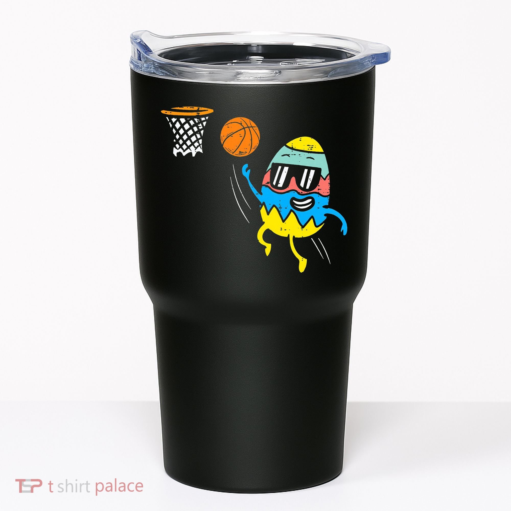 Easter Egg Playing Basketball Cute Sports Tumbler
