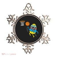 Easter Egg Playing Basketball Cute Sports Ornament thumb 0
