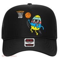 Easter Egg Playing Basketball Cute Sports Hat thumb 0