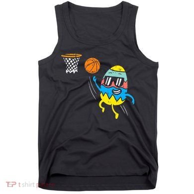 Easter Egg Playing Basketball Cute Sports Tank Top