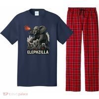 Elephent Elephzilla Parody In Action Pajama Set thumb 0